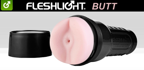 Fleshlight sleeve for anal sex