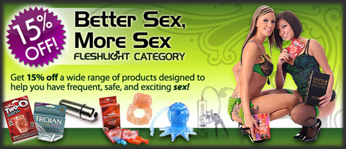 Fleshlight insert real sex